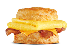 BACON, EGG & CHEESE BISCUIT