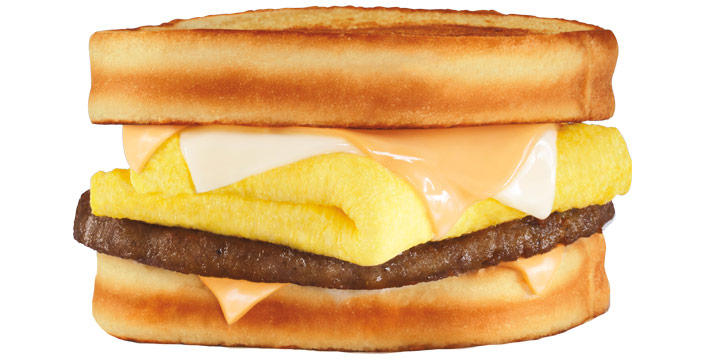 Grilled Cheese Breakfast Sandwich