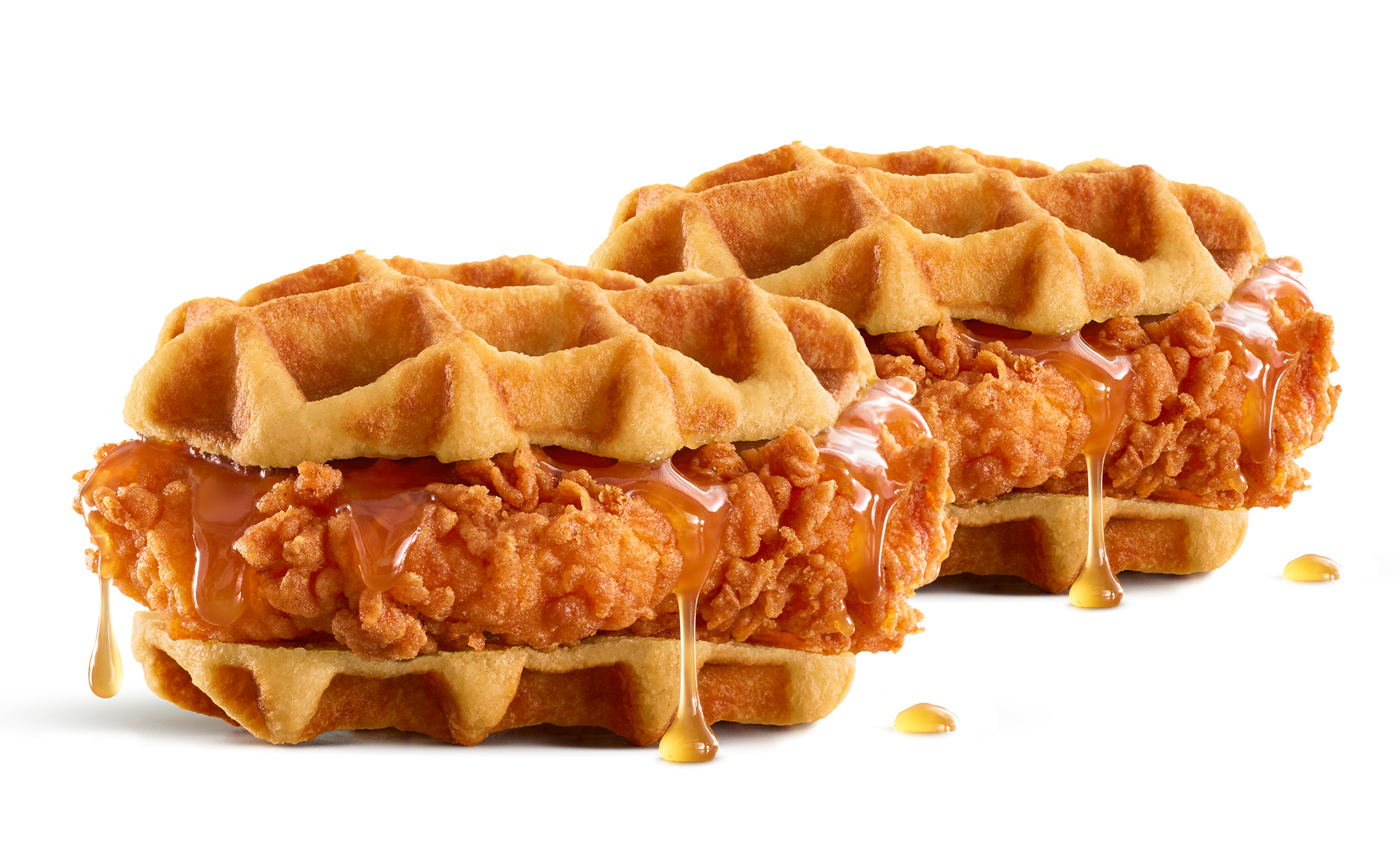 2 for $6 Hand-Breaded Chicken and Waffle Sandwich. Coupon Code: 11051