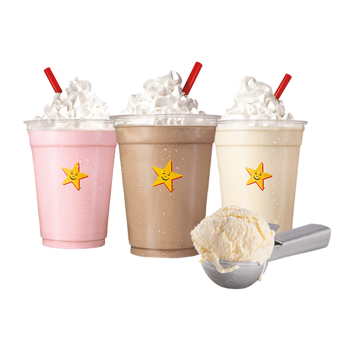 Hand-Scooped Ice Cream Shakes
