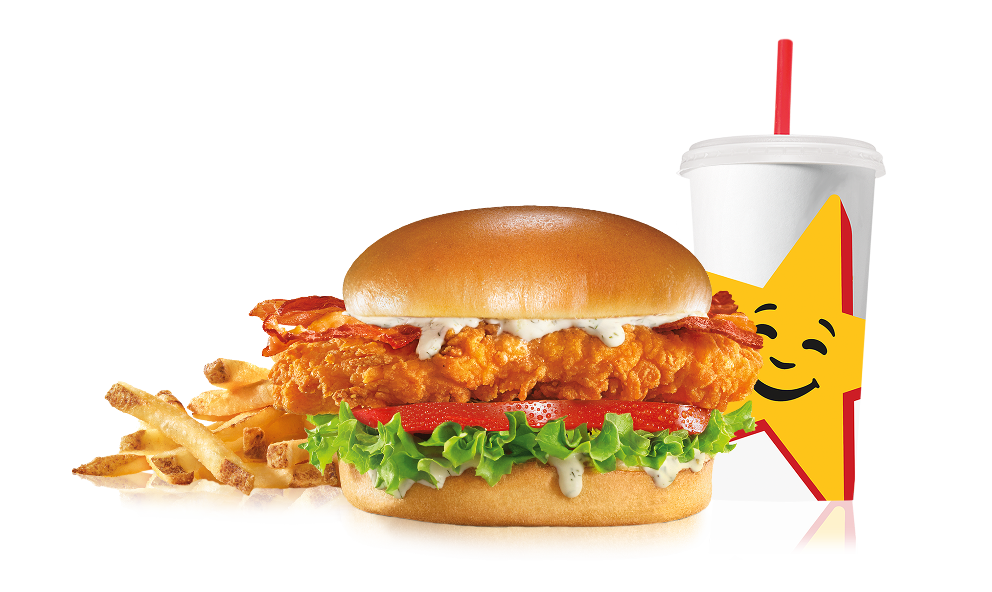 $6.99 BLT Ranch Hand-Breaded Chicken Sandwich Small Combo