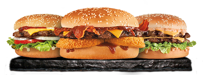 Buy one Western Bacon Cheeseburger®, Famous Star® with Cheese or Big Carl® and get one for just 80 cents. Offer Valid on 7/17/21