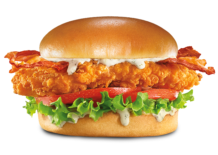 BLT Ranch Hand Breaded Chicken Sandwich