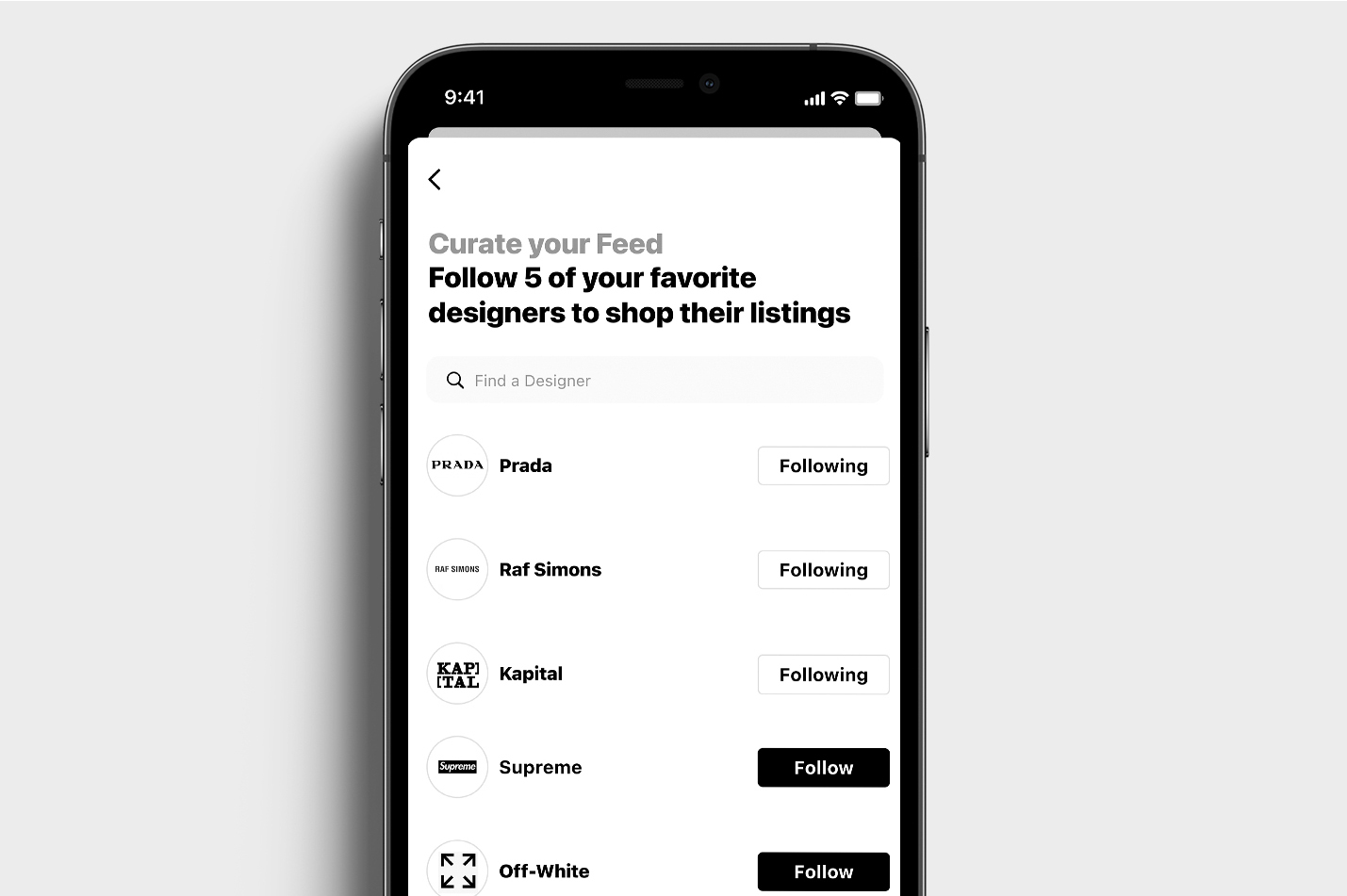 Your New Grailed Feed